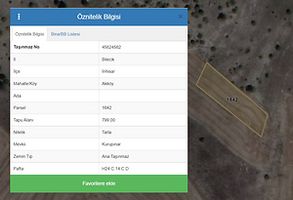 Bilecik İnhisar'da Yatırımlık 799 m2 Tarla