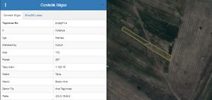 Kütahya Merkez Kükürt'de 1183 m2 Tarla