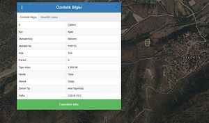Çankırı Ilgaz Belören'de 876 m2 Hisseli Tarla