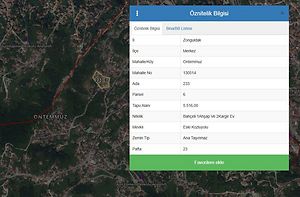 Zonguldak Merkez Ontemmuz'da Hisseli 150 m2 Arsa