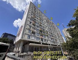 Şişli Kaptanpaşa İETT Sitesi Büyük Blok'ta 2+1 Daire ve Hisseli Teras Eklentisi