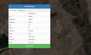 Afyonkarahisar İhsaniye Hacıbeyli'de 16.588 m2 Tarla