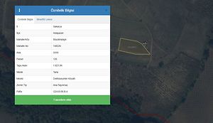 Adapazarı Büyükhataplı Mahallesi'nde 2 Dönüm Tarla