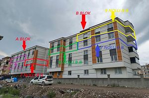 Kars Merkez Örnek Mahallesi'nde 3+1 Daire