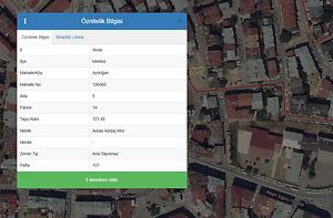 Sivas Merkez Aydoğan'da 121 m2 Arazi (BS-00413 )