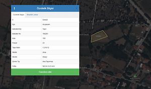 Denizli Acıpayam Yazır'da 1.218 m2 Konut İmarlı Arsa