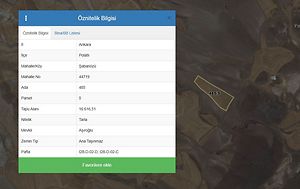 Polatlı Şabanözü Mahallesi'nde 16.616 m2 Tarla