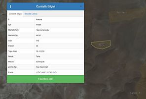 Polatlı Hacıosmanoğlu Mahallesi'nde 16.415 m2 Tarla