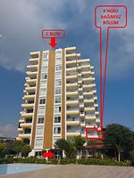 Erdemli Coşkunlar 13 Sitesi'nde 2+1 Daire (1819)