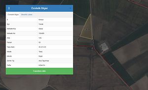 Konya Yunak Saray Mahallesi'nde 30 Dönüm Tarla