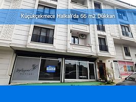 Küçükçekmece Halkalı'da 66 m2 Dükkan