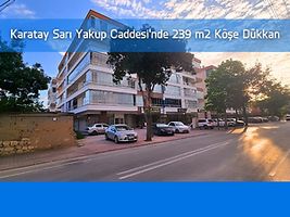 Karatay Sarı Yakup Caddesi'nde 239 m2 Köşe Dükkan