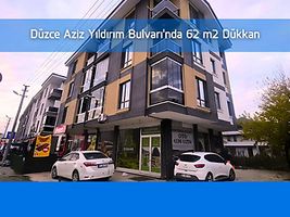 Düzce Aziz Yıldırım Bulvarı'nda 62 m2 Dükkan