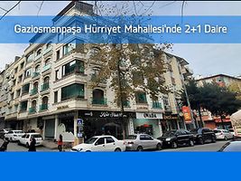 Gaziosmanpaşa Hürriyet Mahallesi'nde 2+1 Daire