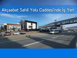 Akçaabat Sahil Yolu Caddesine Cepheli Kurumsal Kiracılı İş Yeri