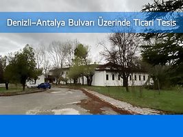 Denizli–Antalya Bulvarı Üzerinde 11.718 m2 Kapalı Alanlı Ticari Tesis