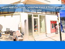 Çorum Osmancık Alparslan Türkeş Caddesi'nde Konut & Ticari Kullanıma Uygun Taşınmazlar