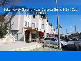 Zekeriyaköy Garanti Koza Çarşı'da Geniş 3,5+1 Çatı Dubleksi