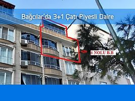 Bağcılar Hürriyet Mahallesi'nde 3+1 Çatı Piyesli Daire