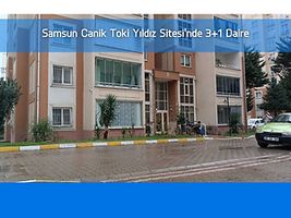 Samsun Canik Toki Yıldız Sitesi'nde 3+1 Daire