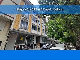 Bağcılar 15 Temmuz Mahallesi'nde 282 m2 Depolu Dükkan