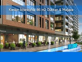 Kordon İstanbul'da 86 m2 Depolu Dükkan & Mağaza