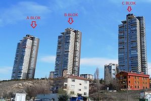 Çankaya Teona Konutları Sitesi'nde 4+1 Daire