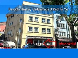 Beyoğlu Hasköy Caddesi'nde 3 Katlı İş Yeri