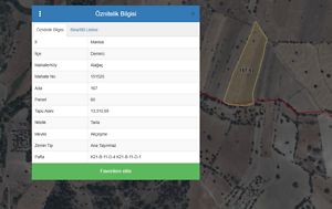 Manisa Demirci Alağaç'ta 13 Dönüm Tarla