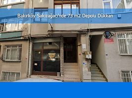 Bakırköy Sakızağacı'nde 73 m2 Depolu Dükkan (BS-01862)