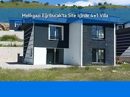Melikgazi Eğribucak'ta Site İçinde 4+1 Villa