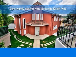 KİRALIK -Zekeriyaköy Garanti Koza Evlerinde Havuzlu 6A Villa