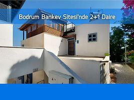 Bodrum Bankev Sitesi'nde 2+1 Daire