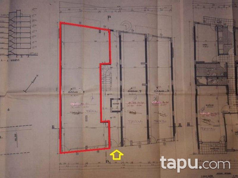 Mersin Akdeniz'de 110 m2 Dükkan