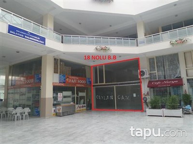 Muğla Dalaman Karaçalı Mahallesi'nde 162 m2 Dükkan
