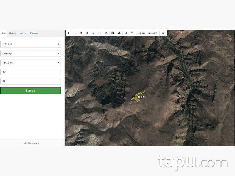 Erzurum Şenkaya Gezenek Mahallesi 10.902 m2 Arsa