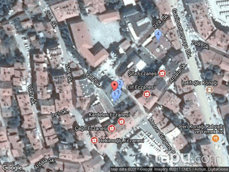 Tokat Merkez Alipaşa Mahallesinde 86 m Büro
