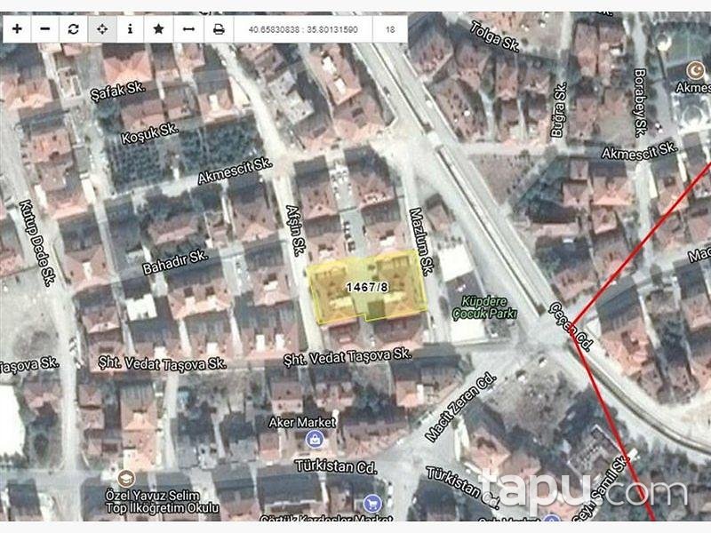 Amasya Merkez Şeyhcui Mahallesinde 158 m2 3+1 Daire
