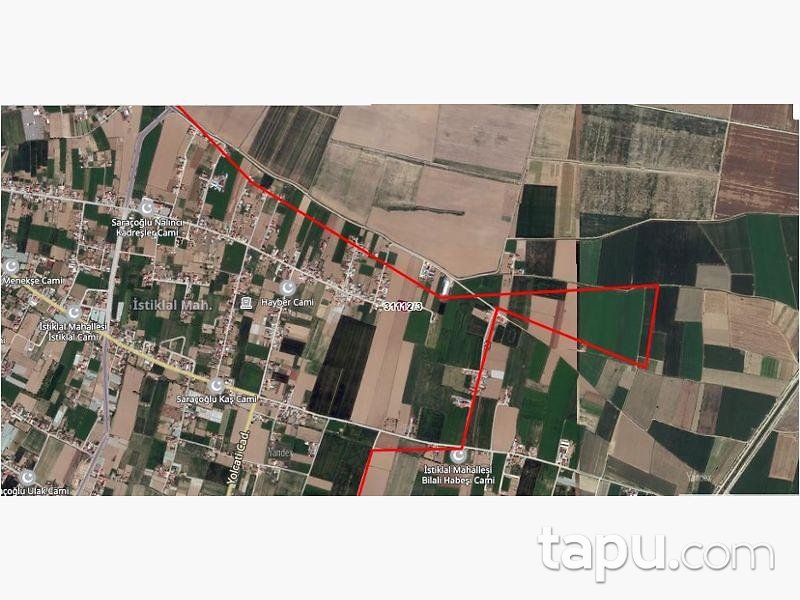 Konya Karatay İstiklal Mahallesinde 1.687 m2 İmarlı Arsa