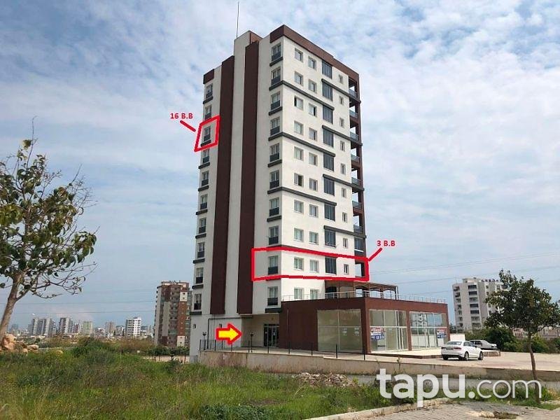 Mersin Yenişehir Afetevler Mahallesinde 90 m2 3+1 Daire