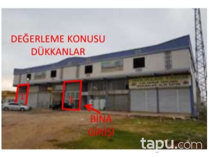 Şanlıurfa Eyyübiye Açmalı Mahallesinde 41 m2 Dükkan