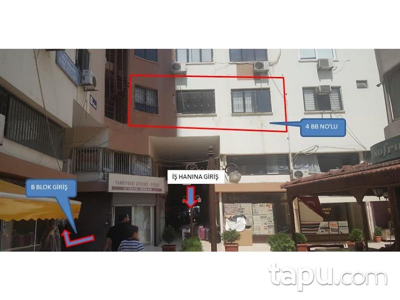 Mersin Akdeniz Mahmudiye Mahallesinde 4 adet Ofis