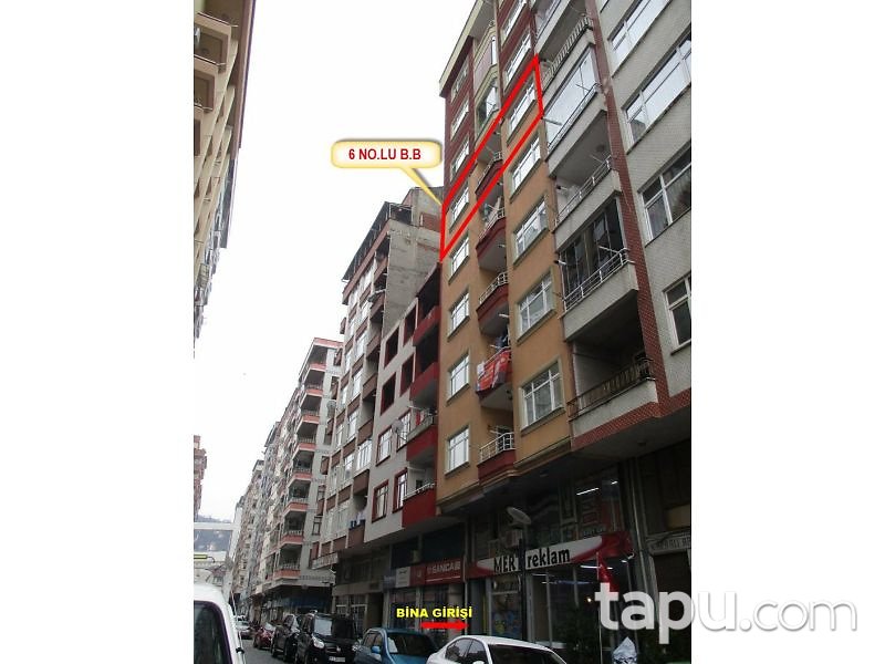 Rize Merkez Ekremorhon Mahallesinde 3+1 Daire