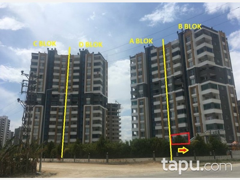 Mersin Mezitli Deniz Mahallesi Marvista Aqua Park'ta 2+1 Daire