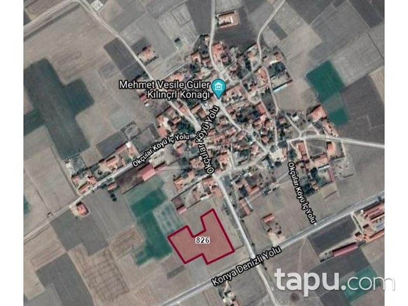 Afyonkarahisar Dinar Okçular Mahallesinde 12900 m2 Tarla