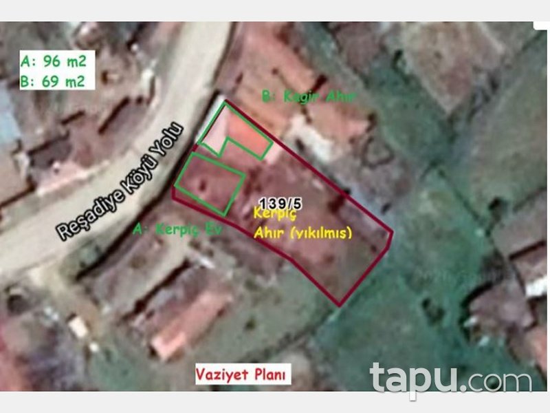 Balıkesir Susurluk'ta 165 m2 Bahçeli Köy Evi