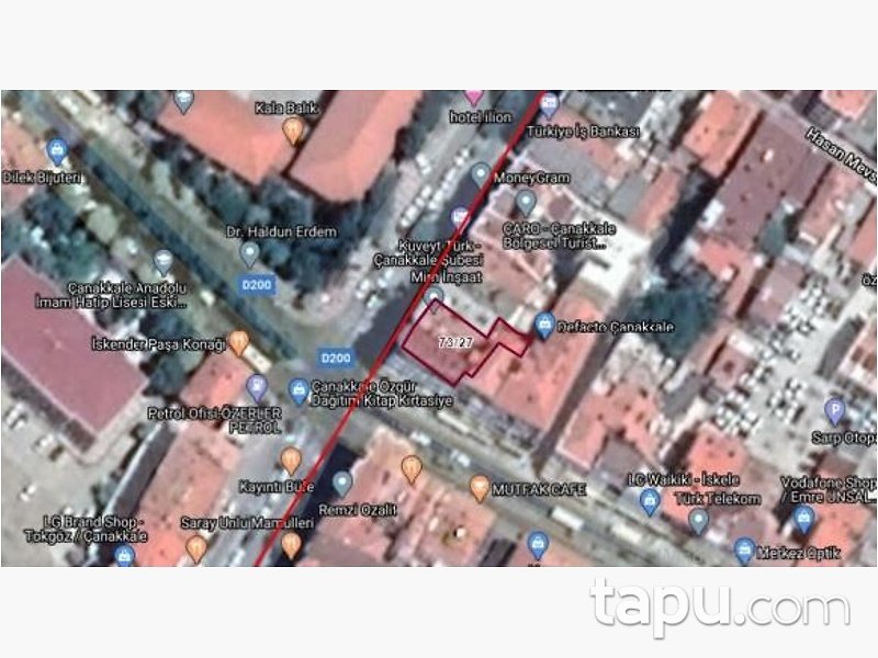 Çanakkale Merkez İnönü Caddesi'nde Kiracılı Dükkan