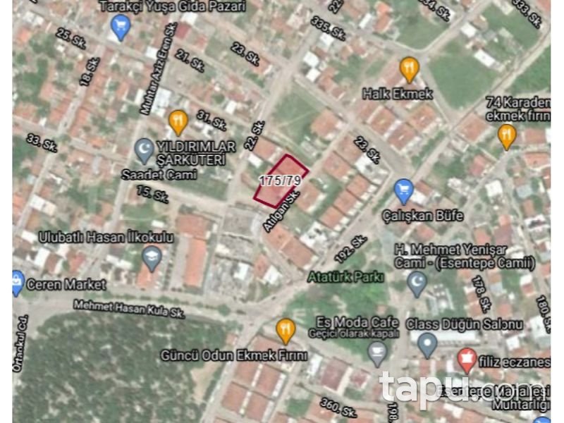 Bursa Karacabey Saadet Mahallesi'nde 96 m2 Daire