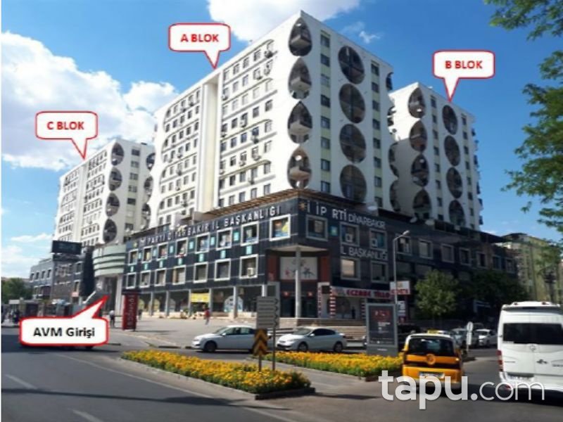 Diyarbakır Yenişehir Galeria AVM'de 91m2 Dükkan