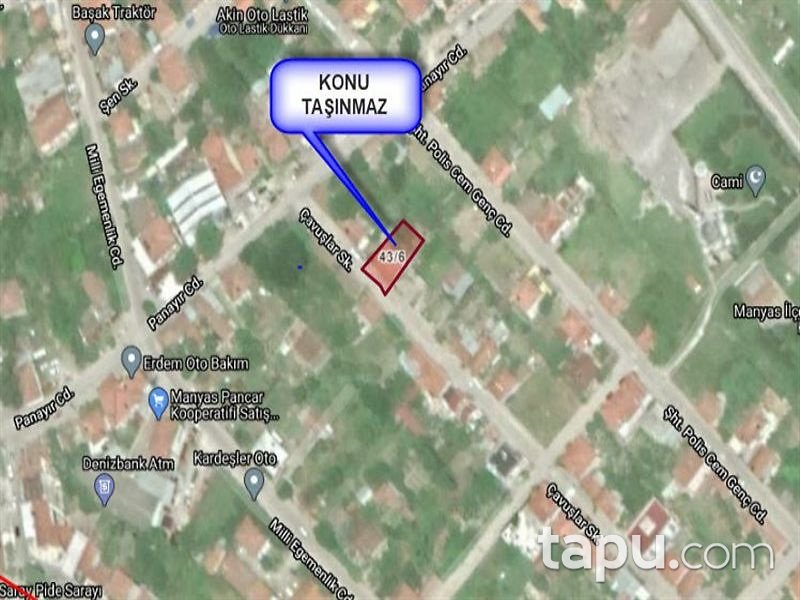Balıkesir Manyas Yeni Mahallesi'nde Bahçeli Kagir Ev ve Arsası